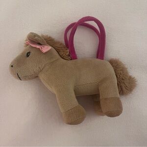 Gymboree Plum Pony Plush Horse Purse
